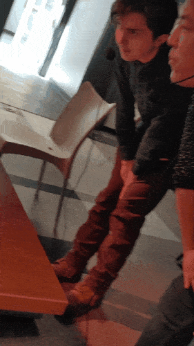 Gif de hubert: ca a passé proche
